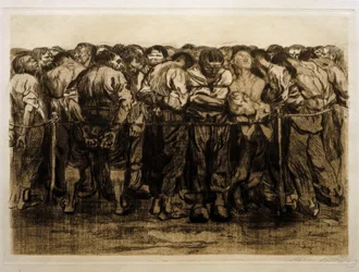 K.Kollwitz, Les Prisonniers